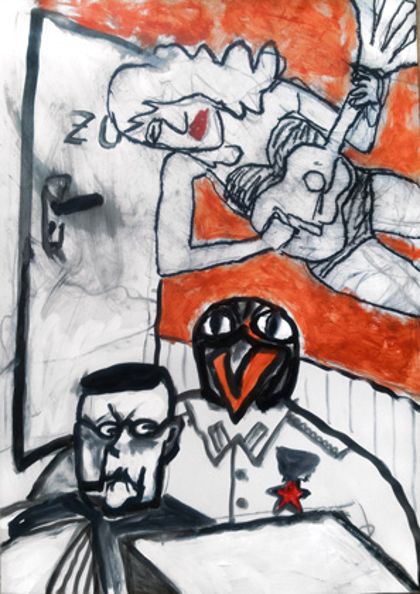 Oskar Manigk, »Gruß an Dmitri Sch.«, 2015