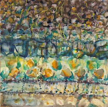 Marita Czepa, Aquarell auf Papier, 2013