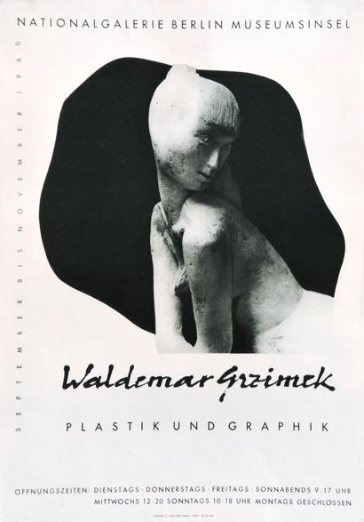 Waldemar Grzimek, Nationalgalerie Berlin, 1960